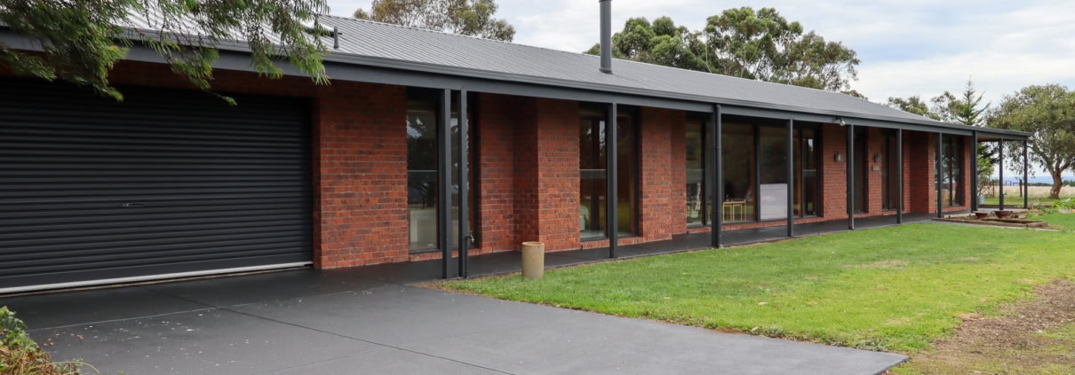 Brick home exterior painting job by Shore Finish in Geelong's southern suburbs